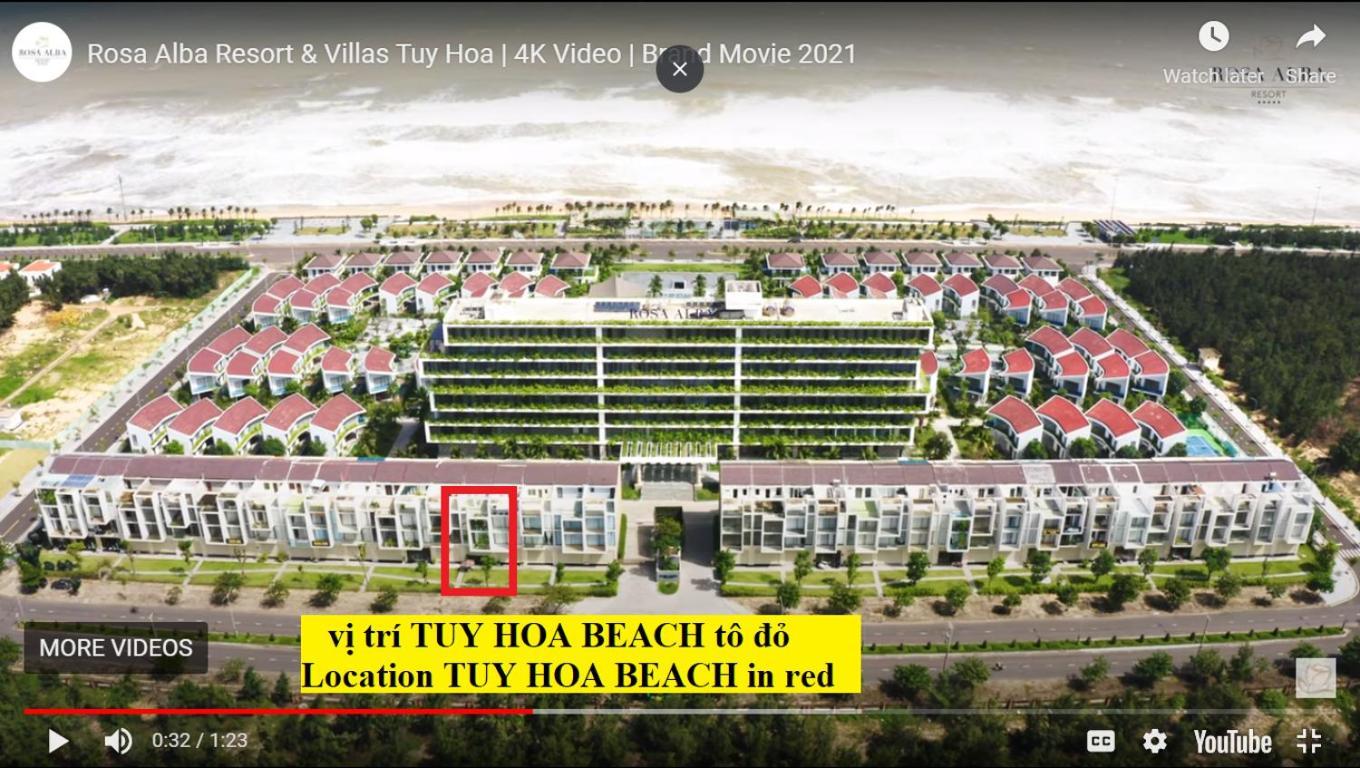 Tuy Hoa Beach Hotel - Can Ho Du Lich מראה חיצוני תמונה